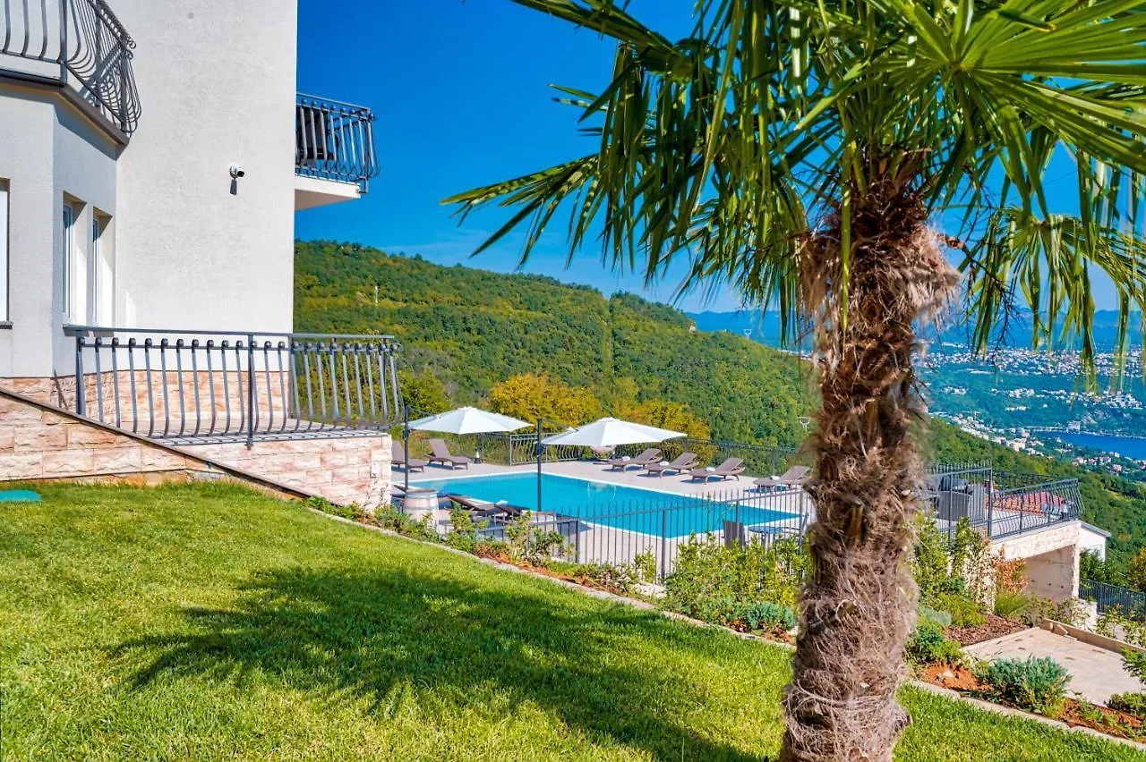 Villa Esarjo With Heated Pool And Sea View Veprinac 0*,