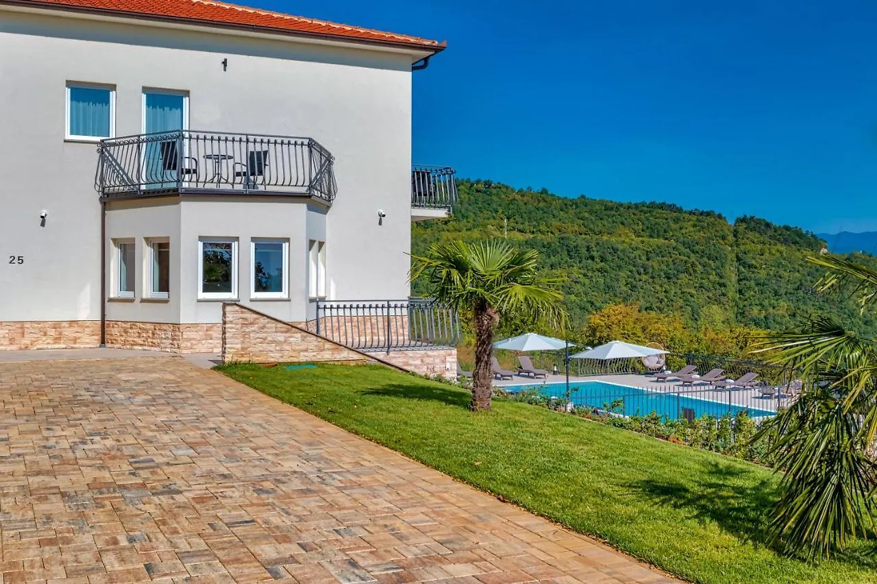 Villa Esarjo With Heated Pool And Sea View Veprinac