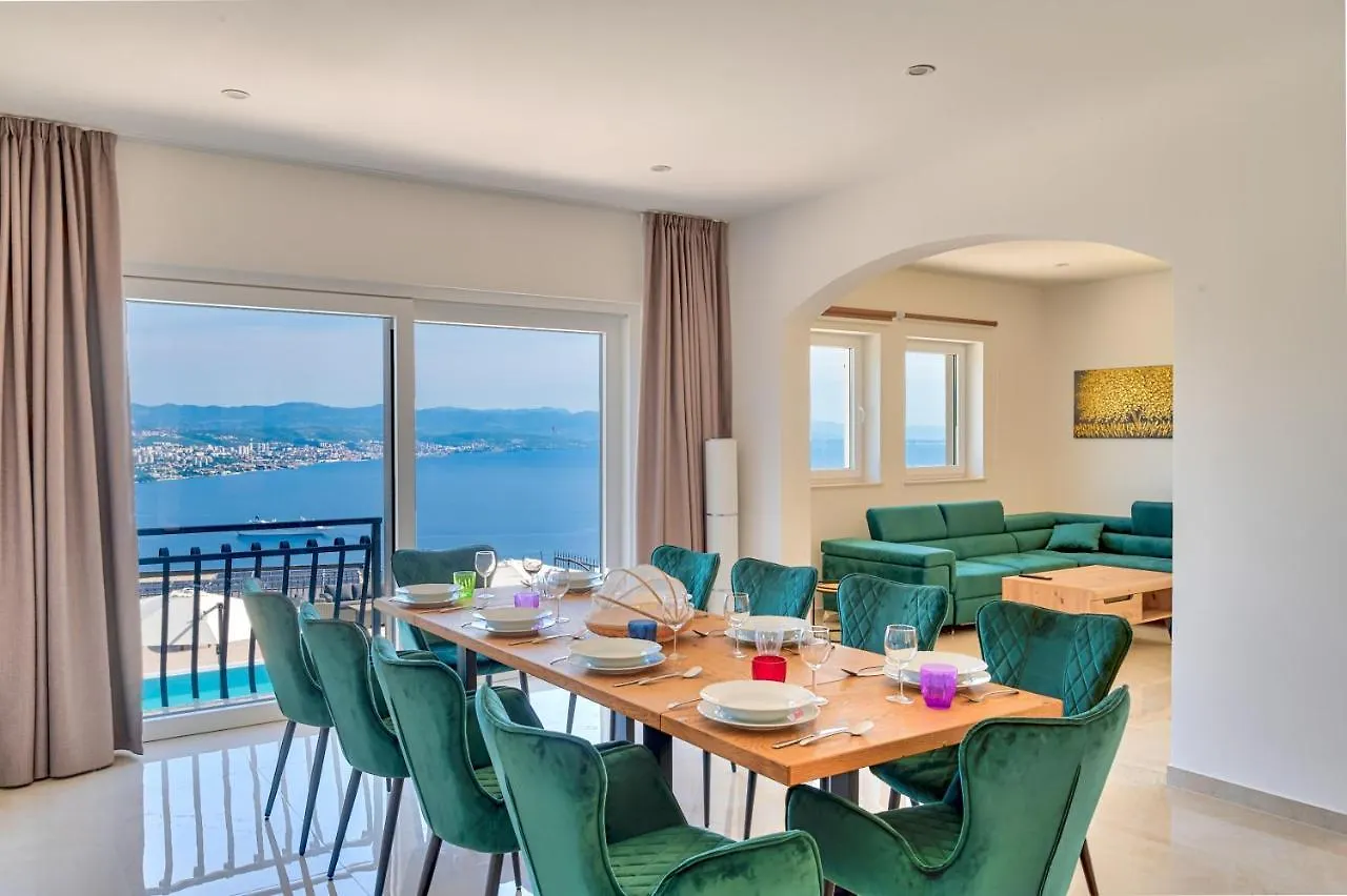 Villa Esarjo With Heated Pool And Sea View Veprinac